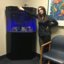 Orchard Pediatrics - Our patients like friendly staff!  And our friendly fish:)