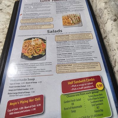 Menu photo 2 Angie's Restaurant Logan, UT