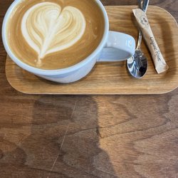 Almond milk latte
