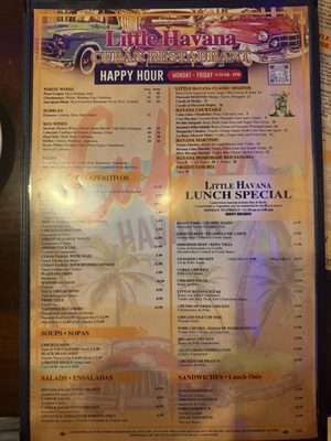 Menu photo 3 Little Havana Restaurant North Miami, FL Menu photo 3 Little Havana Restaurant North Miami, FL