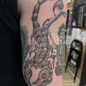 Funhouse Tattoo - Tattoo scorpion - Tattoo Near Me - San Diego, California