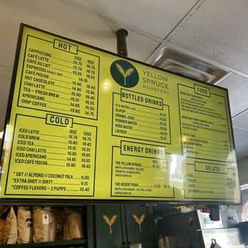 Yellow Spruce Roasters - Menu - Coffee Roasteries Near Me - Scottsdale, Arizona Yellow Spruce Roasters - Menu - Coffee Roasteries Near Me - Scottsdale, Arizona