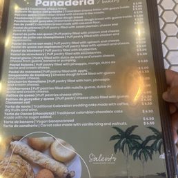 Extensive bakery menu but overpriced Extensive bakery menu but overpriced