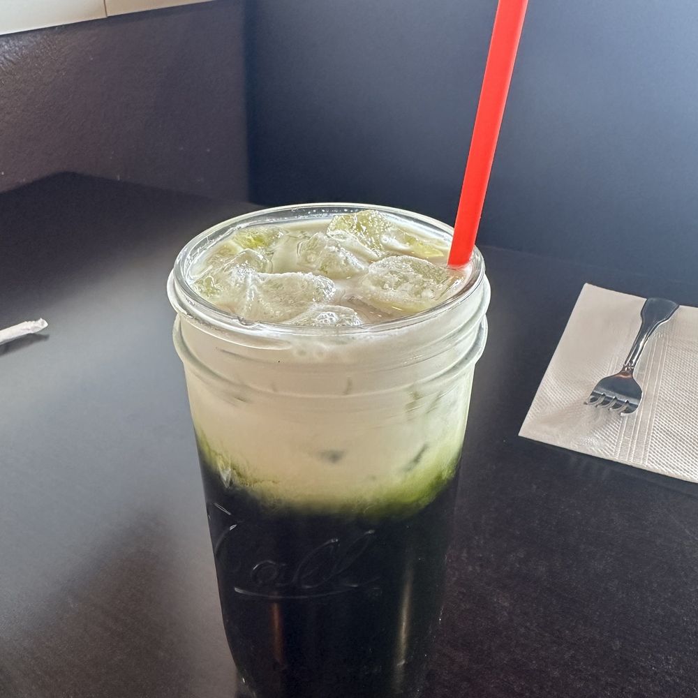 Thai iced green tea Thai iced green tea