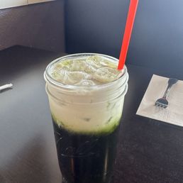 Thai iced green tea Thai iced green tea