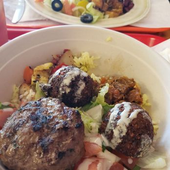 Midpoint Breakfast and Grill - My yummy falafel/lamb meatball combo bowl ! - Mediterranean Near Me - Princeton, New Jersey Midpoint Breakfast and Grill - My yummy falafel/lamb meatball combo bowl ! - Mediterranean Near Me - Princeton, New Jersey