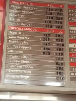 Menu photo 2 Crispy Chicken & Seafood Haltom City, TX Menu photo 2 Crispy Chicken & Seafood Haltom City, TX