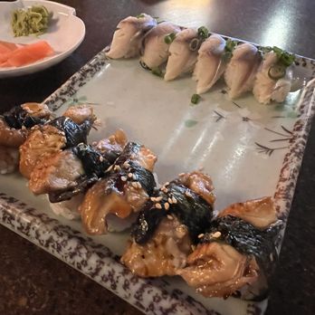 Tokyo Sushi - Nigiri (unagi and Saba) - Sushi Bars Near Me - Reno, Nevada Tokyo Sushi - Nigiri (unagi and Saba) - Sushi Bars Near Me - Reno, Nevada