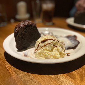 J. Alexander's - Chocolate cake with vanilla - New American Near Me - Jacksonville, Florida J. Alexander's - Chocolate cake with vanilla - New American Near Me - Jacksonville, Florida
