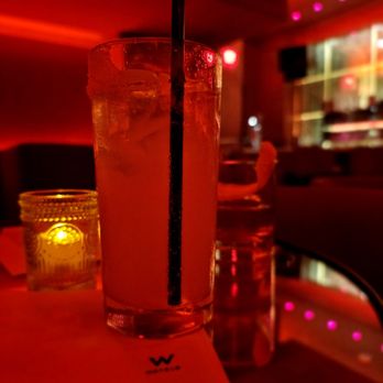 W Austin - I call this the "red room", not sure what the W calls their lounge. But it is a really ambient chill space we like to pop in to enjoy. - Hotels Near Me - Austin, Texas
