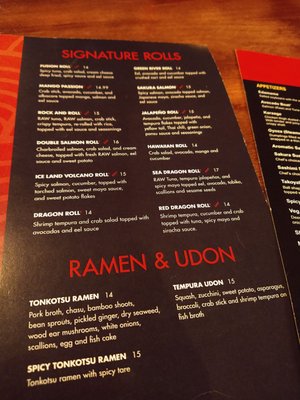 Menu photo 5 Sakura Japanese Restaurant Urbana, IL