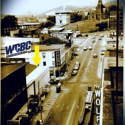 WCBC Radio - A picture from the 60's! The building where WCBC is located now!