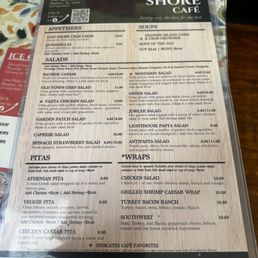 Menu Menu