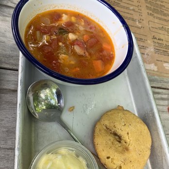 The Stave - Burgoo and cornbread. Both very good. - Southern Near Me - Frankfort, Kentucky The Stave - Burgoo and cornbread. Both very good. - Southern Near Me - Frankfort, Kentucky