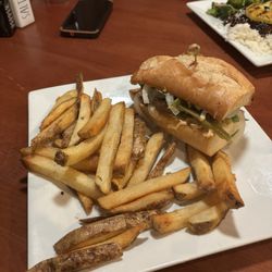 Vortex Eatery Plus Taphouse - Banh Mi and fries
