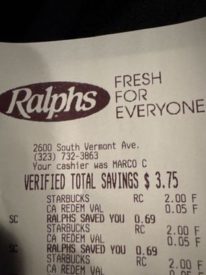 Ralphs by null
