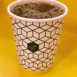 Coffee with almond milk
