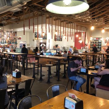 MOD Pizza - Inside, really cool, open and comfortable and friendly - Pizza Near Me - Phoenix, Arizona