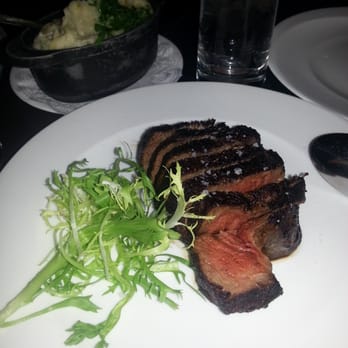 DK Restaurant - Filet mignon : cooked medium. Beautifully plated - Steakhouses Near Me - New York, New York DK Restaurant - Filet mignon : cooked medium. Beautifully plated - Steakhouses Near Me - New York, New York
