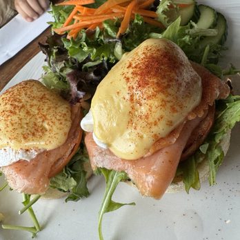 The Gryphon - Salmon Benedict - New American Near Me - Burlington, Vermont