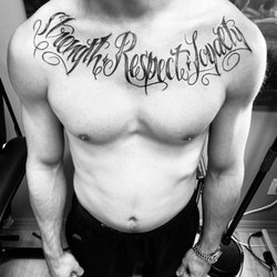 Sorry MoM - Writing Tattoo