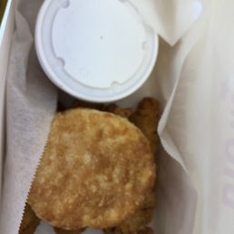 #9 meal (chicken tenders, biscuit, and Mac & cheese) #9 meal (chicken tenders, biscuit, and Mac & cheese)