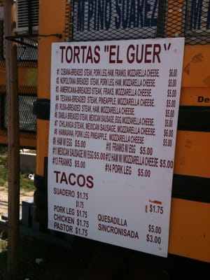Tortas El Güero by null