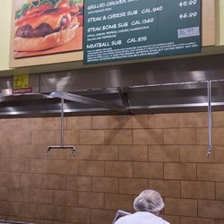Market Basket - Making my steak and cheese!