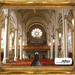 Church Restoration Wood Refinishing Chicago IL