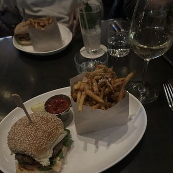 Black Lamb - Lamb burger, veggie burger and truffle fries - New American Near Me - Boston, Massachusetts Black Lamb - Lamb burger, veggie burger and truffle fries - New American Near Me - Boston, Massachusetts