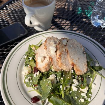 Rembrandt's Coffee House - Harvest Salad with chicken and mocha latte - Coffee & Tea Near Me - Chattanooga, Tennessee Rembrandt's Coffee House - Harvest Salad with chicken and mocha latte - Coffee & Tea Near Me - Chattanooga, Tennessee