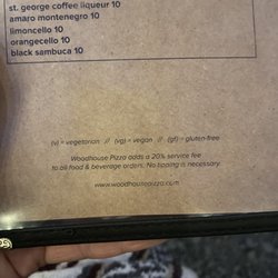 Woodhouse Pizza - 20% tip automatically added to your bill!
