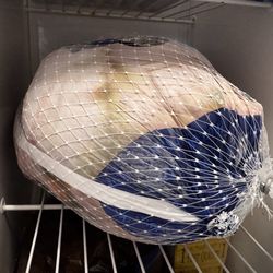 Safeway - 21 lb. Turkey $.39 per lb!! Did not have to buy anything else!! Total $8.54 what a deal!