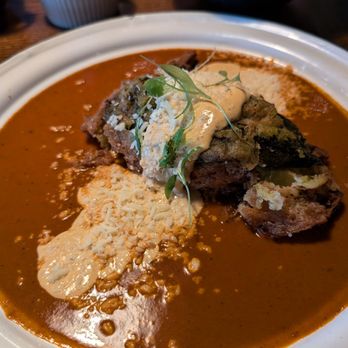 A'Verde Cocina and Tequila Library - Chile Relleno...loved this! - New Mexican Cuisine Near Me - Cary, North Carolina