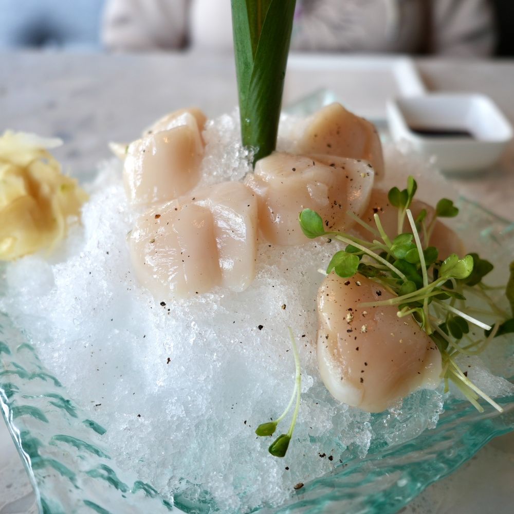 Amici Sushi - Hotate (scallops) is one of our favorites! - Sushi Bars Near Me - Lathrop, California Amici Sushi - Hotate (scallops) is one of our favorites! - Sushi Bars Near Me - Lathrop, California