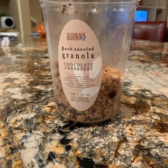 The Sconeage Bakery - Chocolate cranberry fresh granola - Bakeries Near Me - Long Beach, California