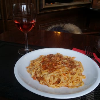 Theatre Cafè - I've gone for the spaghetti bolognase. ... When in Rome. ... And a glass of rose - Lounges Near Me - Rome, RM Theatre Cafè - I've gone for the spaghetti bolognase. ... When in Rome. ... And a glass of rose - Lounges Near Me - Rome, RM
