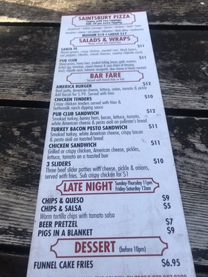 Menu photo 5 Saintsbury Tavern The Colony, TX Menu photo 5 Saintsbury Tavern The Colony, TX