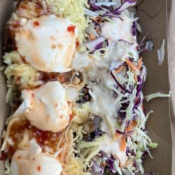 Catlins Cafe - Loaded baked potato with slaw