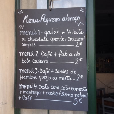 Menu photo 1 Café Com Calma Lisbon, 11 Menu photo 1 Café Com Calma Lisbon, 11