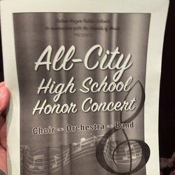 South Salem High School - Z is performing in the All-City Honor Choir