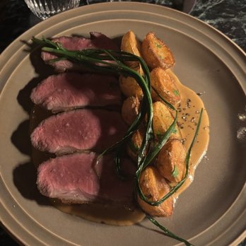 Maison - Shenandoah Lamb Loin, Au Poivre, Confit New Potato $48 - Wine Bars Near Me - Washington, DC, District of Columbia Maison - Shenandoah Lamb Loin, Au Poivre, Confit New Potato $48 - Wine Bars Near Me - Washington, DC, District of Columbia