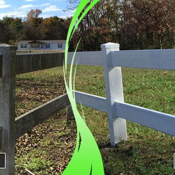 ReNew-It Power Washing - White Vinyl Fence Before And After - Pressure Washers Near Me