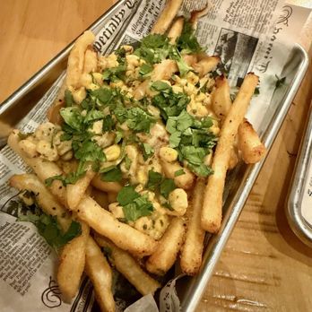 Gordie's Bar - Elote Street Corn Poutine - American Near Me - Saginaw, Michigan Gordie's Bar - Elote Street Corn Poutine - American Near Me - Saginaw, Michigan