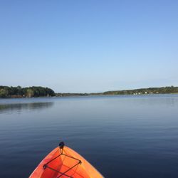 Lakeshore Water Sports - Beautiful Lincoln Lake in kayaks.