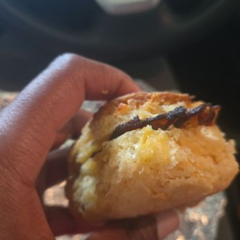 Matt Robbs Biscuits - Just bacon and a regular biscuit - Coffee & Tea Near Me - Knoxville, Tennessee