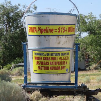 Great Basin National Park - An anti-pipeline sign at the entrance to the Great Basin NP.  It seems like the pipeline project is dead which is good! - Parks Near Me - Baker, Nevada