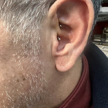 Silver Image - Daith Piercing. Cool and also said to help Migraines. - Piercing Near Me - Flushing, New York Silver Image - Daith Piercing. Cool and also said to help Migraines. - Piercing Near Me - Flushing, New York