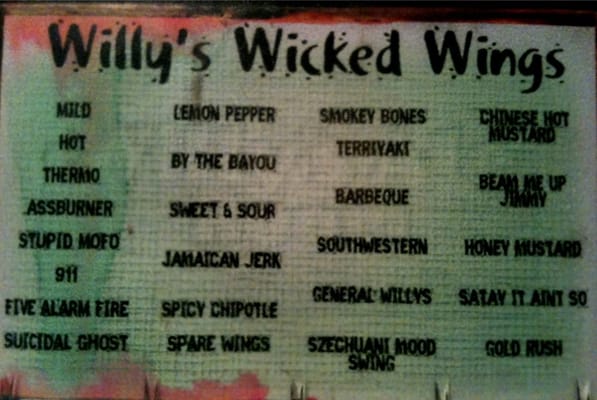 Menu photo 2 Willy's Ale Room Acton, ME