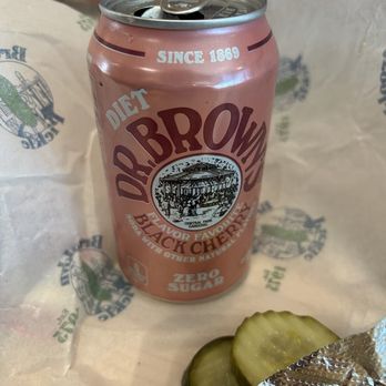 Brooklyn Pickle - DR Browns Soda - Sandwiches Near Me - Raleigh, North Carolina